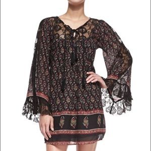 NWOT Free People bell sleeve dress size S